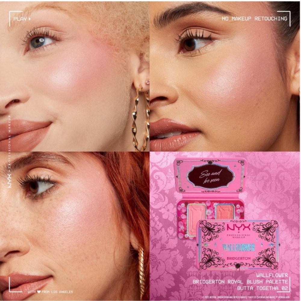 NYX PROFESSIONAL MAKEUP Bridgerton Collection Wallflower NEW - Picture 6 of 7